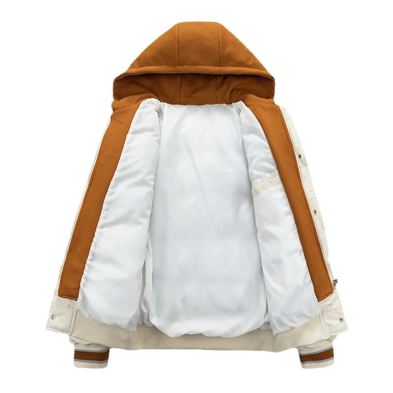 Men’s Winter Parka Jacket with Hood
