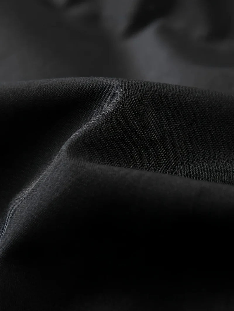 Winter Windproof Men's Faux Jacket Casual Polyester Coat with Detachable Hood Zip-Up Front Long Sleeves & Pockets Winter Clothes