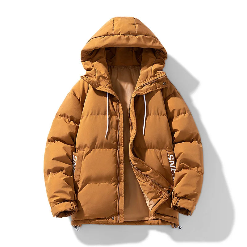 New Casual Hooded Cotton-Padded Coat – Durable & Breathable Jacket