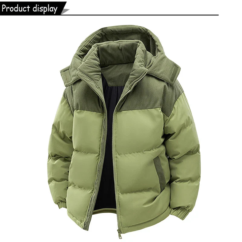 Men’s Removable Hood Windbreaker