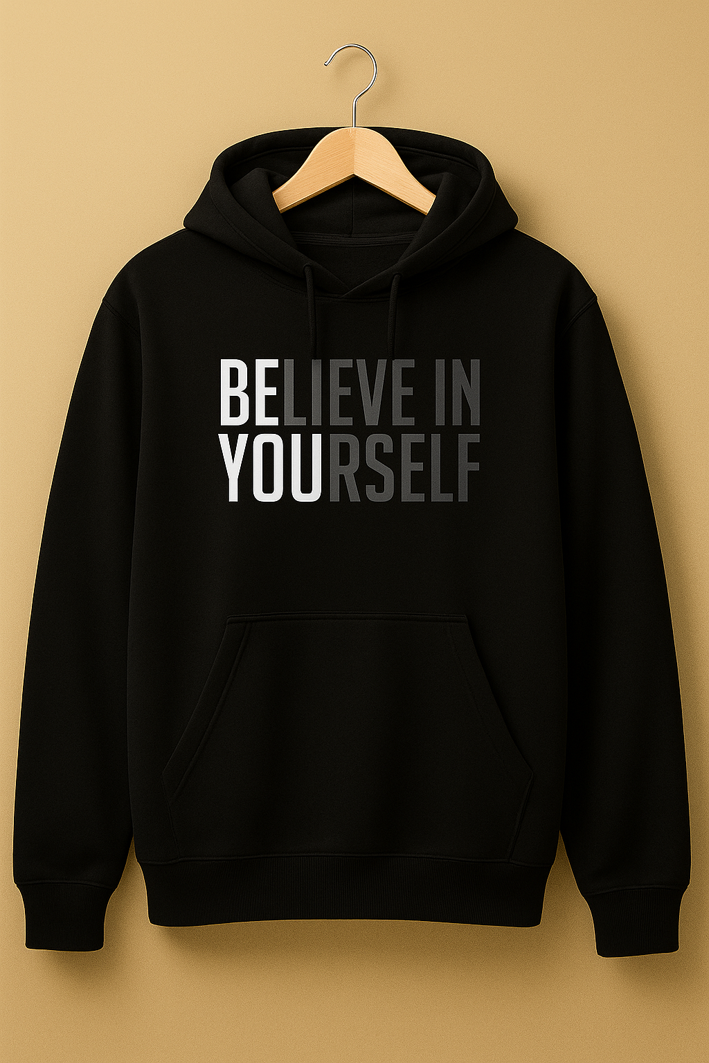 Believe Bold Hoodie
